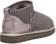 Shop (W) UGG Classic Ultra Mini Shine 'Charcoal' - Arang 1123634-CHRC