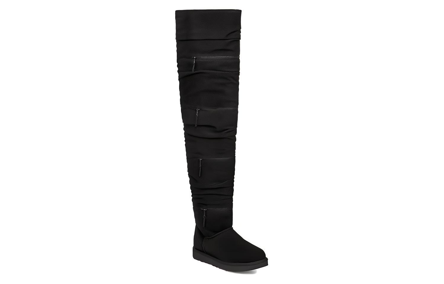 Lookbook (Women) UGG Classic Ultra Ultra Tall Boots 'Black' 1131991-BLK