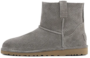 (Women) UGG Classic Unlined Mini Perf 'Grey' 1016852-MLE (Women) UGG Classic Unlined Mini Perf 'Grey' 1016852-MLE