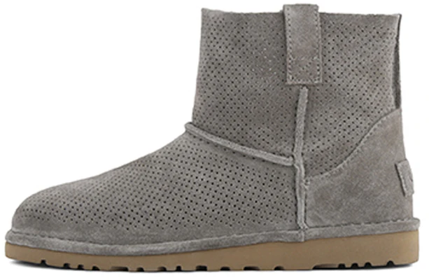 (Women) UGG Classic Unlined Mini Perf 'Grey' 1016852-MLE Buy (Women) UGG Classic Unlined Mini Perf 'Grey' 1016852-MLE