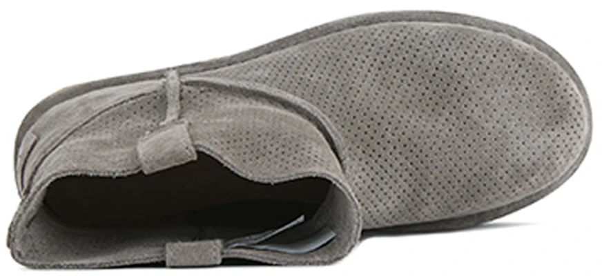 (Women) UGG Classic Unlined Mini Perf 'Grey' 1016852-MLE Order (Women) UGG Classic Unlined Mini Perf 'Grey' 1016852-MLE