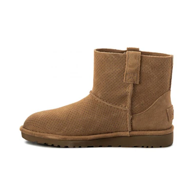 (W) UGG Classic Unlined Mini Perf 'Light Brown'