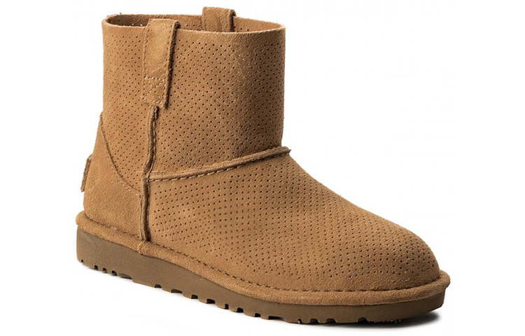 (W) UGG Classic Unlined Mini Perf 'Light Brown' 圖 2