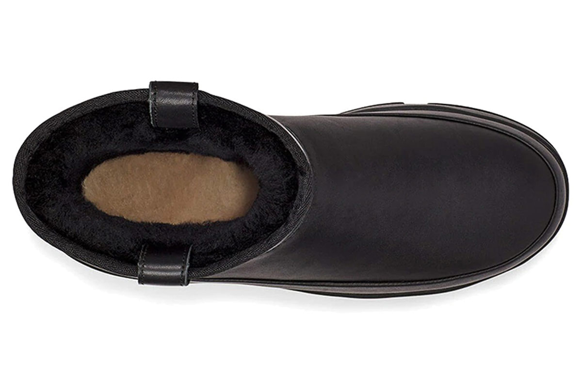 Purchase (Women) UGG Classic Weather Mini Snow Boots Black 1116097-BLK