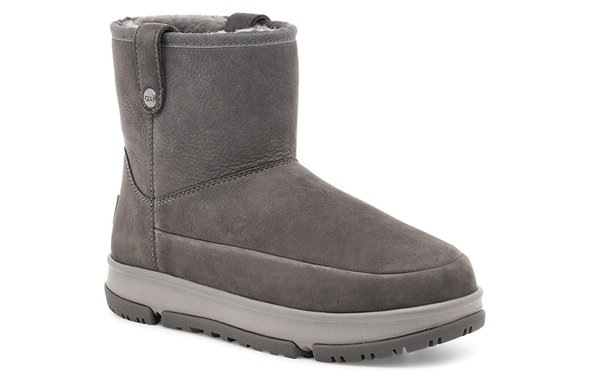 (W) UGG Classic Weather Mini Snow Boots Gray 圖 3