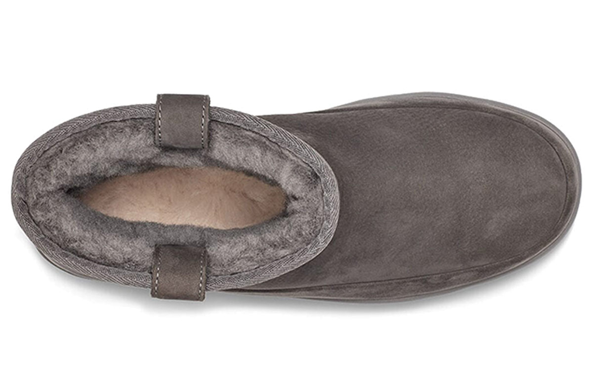 (W) UGG Classic Weather Mini Snow Boots Gray 圖 5