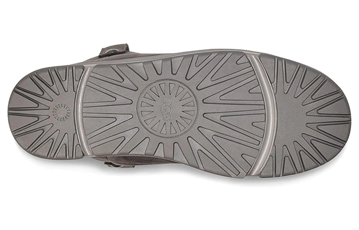 (W) UGG Classic Weather Mini Snow Boots Gray 圖 6