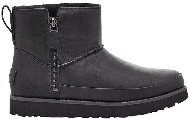 UGG 側拉鏈保暖舒適 雪地靴 女款 黑色 Order UGG 側拉鏈保暖舒適 雪地靴 女款 黑色