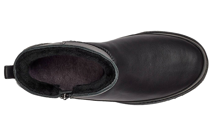 Shop UGG 側拉鏈保暖舒適 雪地靴 女款 黑色