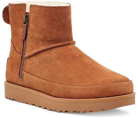 (W) UGG Classic Zip Mini Boots Salju Cokelat 1116104-CHE Order (W) UGG Classic Zip Mini Boots Salju Cokelat 1116104-CHE