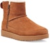 Order (W) UGG Classic Zip Mini But Salji Coklat 1116104-CHE