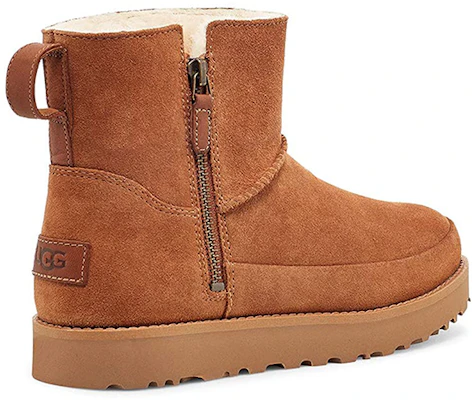 (Women) UGG Classic Zip Mini Snow Boots Brown 1116104-CHE Lookbook (Women) UGG Classic Zip Mini Snow Boots Brown 1116104-CHE