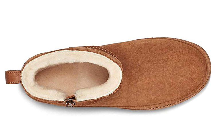 (W) UGG Classic Zip Mini Snow Boots Brown 圖 4