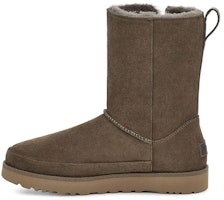 (Women) UGG Classic Zip Short Stiefel Fleece Lined Brown 1113591-ESPR (Women) UGG Classic Zip Short Stiefel Fleece Lined Brown 1113591-ESPR