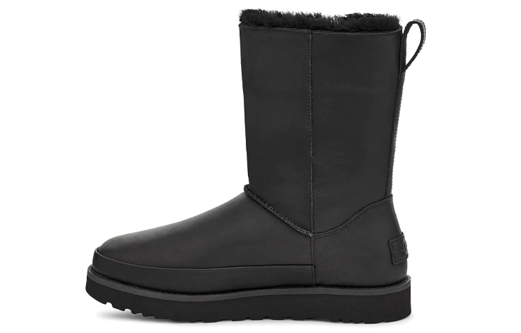 (Women) UGG Classic Zip Snow Boots Black 1116105-BLK