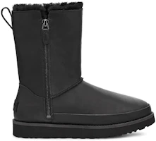 Order UGG 經典款拉鏈雪地靴 女款 黑色