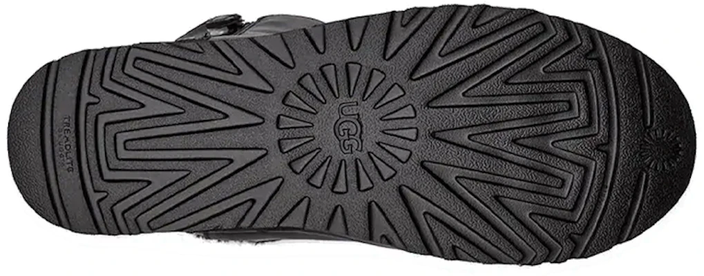(Women) UGG Classic Zip Snow Boots Black 1116105-BLK Details for (Women) UGG Classic Zip Snow Boots Black 1116105-BLK