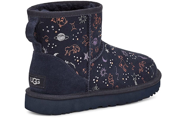 (W) UGG クラシック星座ミニフリース ネイビー 1112516-SNGH Shop (W) UGG クラシック星座ミニフリース ネイビー 1112516-SNGH