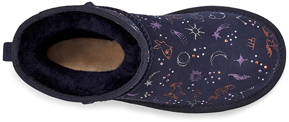 (Women) UGG Classic Zodiac Mini Fleece Lined Navy Blue 1112516-SNGH Purchase (Women) UGG Classic Zodiac Mini Fleece Lined Navy Blue 1112516-SNGH