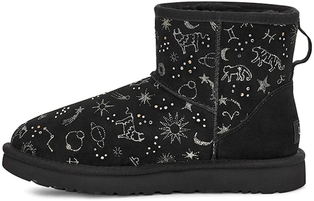 (W) UGG Classic Zodiac Mini But Salji Hitam 1112516-BLK Buy (W) UGG Classic Zodiac Mini But Salji Hitam 1112516-BLK