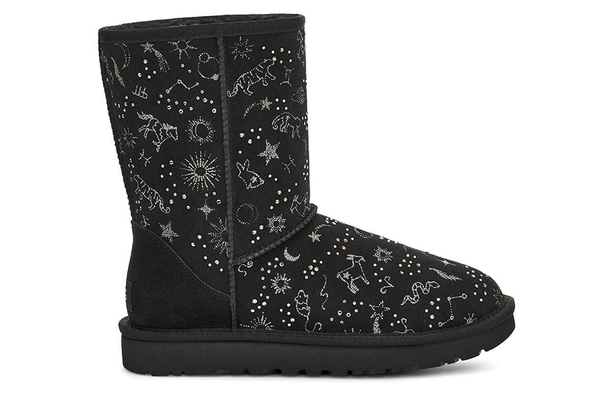 (W) UGG Classic Zodiac Snow Boots Black 圖 2