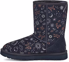 (Women) UGG Classic Zodiac Snow Boots Navy Blue 1112517-SNGH (Women) UGG Classic Zodiac Snow Boots Navy Blue 1112517-SNGH