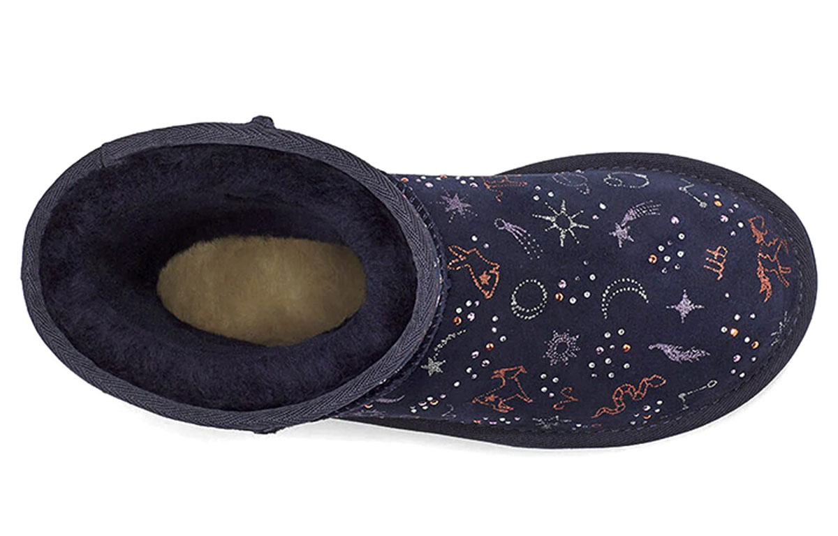 Purchase (W) UGG Classic Zodiac But Salji Navy Blue 1112517-SNGH