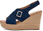 Buy (W) UGG Claudeene 'Sandalia de Cuña con Hebilla Azul Marino' 1117327-NSD