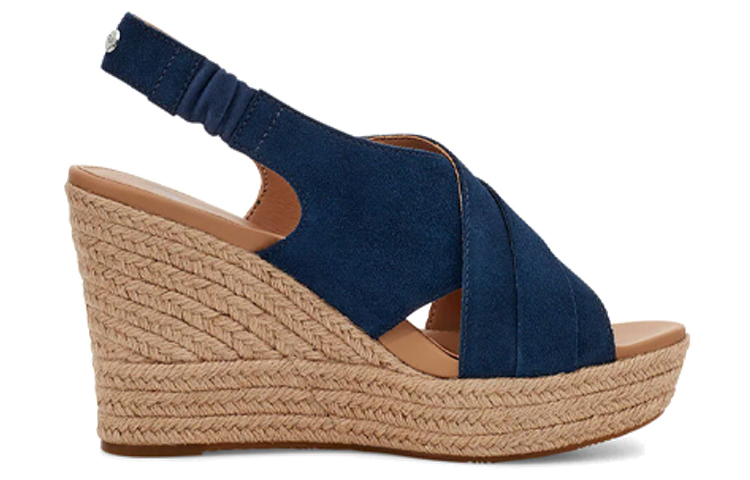 Order (W) UGG Claudeene 'Sandalia de Cuña con Hebilla Azul Marino' 1117327-NSD