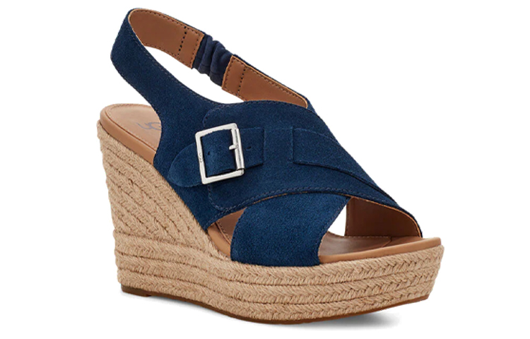 Lookbook (W) UGG Claudeene 'Sandalia de Cuña con Hebilla Azul Marino' 1117327-NSD