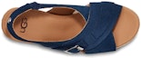 Shop (W) UGG Claudeene 'Sandal Baji Biru Navy Bertali Gesper' 1117327-NSD