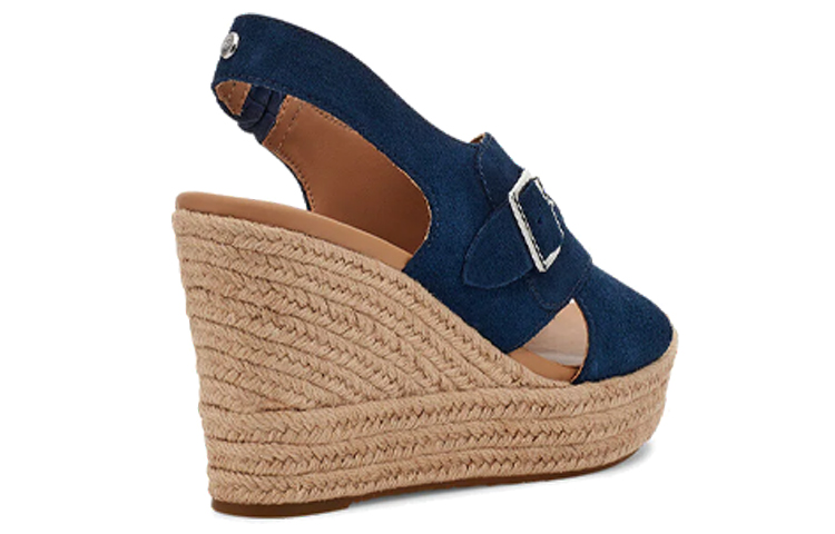 Purchase (W) UGG Claudeene 'Sandalia de Cuña con Hebilla Azul Marino' 1117327-NSD