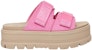 (W) UGG Clem Sandal Warna Merah Jambu Bliss 1118771-PKBL