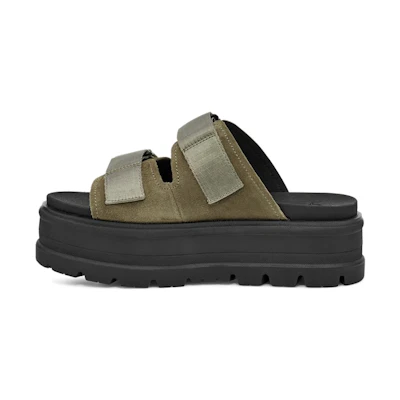 (W) UGG Clem Outdoor Thick Sole Fashion Sandals 'Pink Brown'