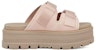 (Women) UGG Clem Pink Brown Slippers 'Pink Brown' 1118771-QSD