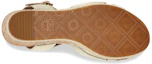 Details for (Women) UGG Cloverdale 'Metallic Gold Wedge Sandal' 1111069-GOLD