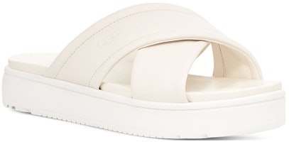 (W) Sandal Silang Kulit Kasual UGG Kenyamanan 'Putih' 1128635-JLTH Lookbook (W) Sandal Silang Kulit Kasual UGG Kenyamanan 'Putih' 1128635-JLTH