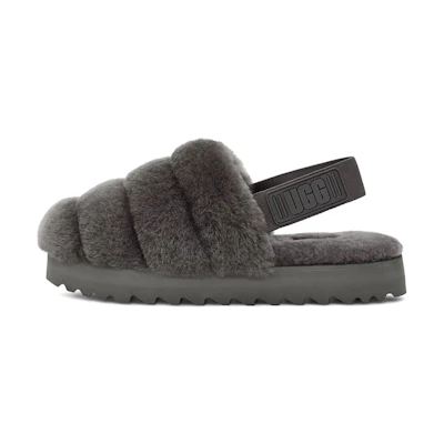 (W) UGG CMFT Warmth Fashion Slide 'Charcoal'