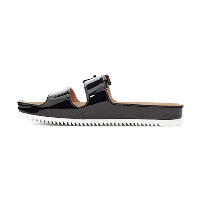 (W) UGG Cooper Slide Black Slippers
