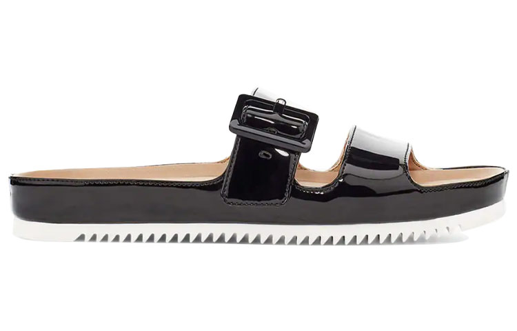 (W) UGG Cooper Slide Black Slippers 圖 2