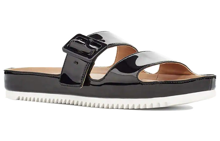 (W) UGG Cooper Slide Black Slippers 圖 3