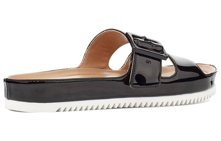 (W) UGG Cooper Slide Black Slippers 圖 4