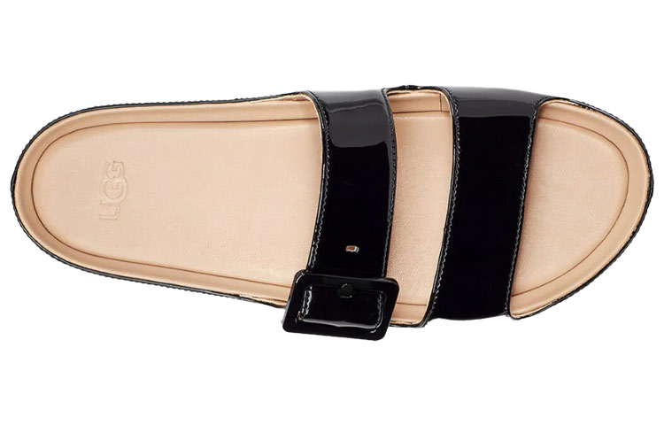 (W) UGG Cooper Slide Black Slippers 圖 5