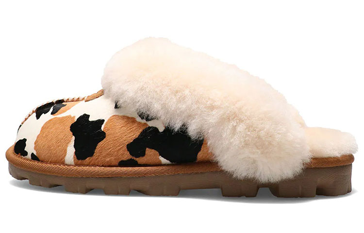 (Women) UGG Coquette 'Cow Print Chestnut' 1122970-CHE