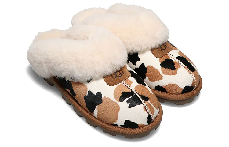 Lookbook (Women) UGG Coquette 'Cow Print Chestnut' 1122970-CHE