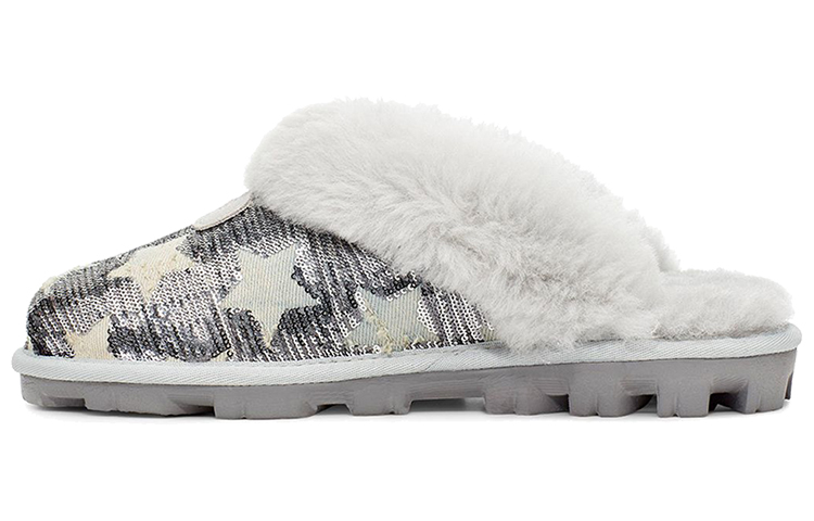(Women) UGG Coquette Sequin Stars 'Gray White' 1107956-GRV