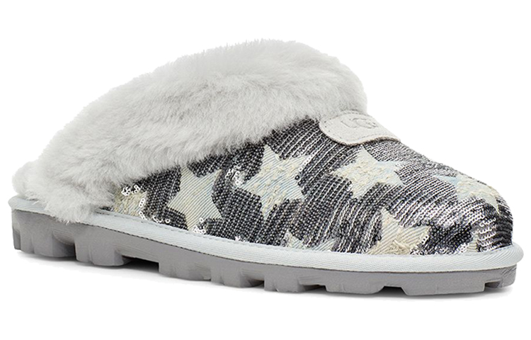 Lookbook (Women) UGG Coquette Sequin Stars 'Gray White' 1107956-GRV