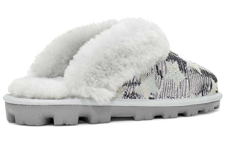 Shop (Women) UGG Coquette Sequin Stars 'Gray White' 1107956-GRV