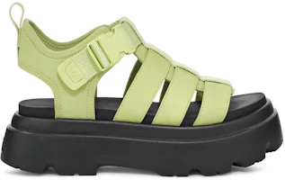 Order UGG Cora 皮革 露趾搭扣 沙灘涼鞋 女款 綠色