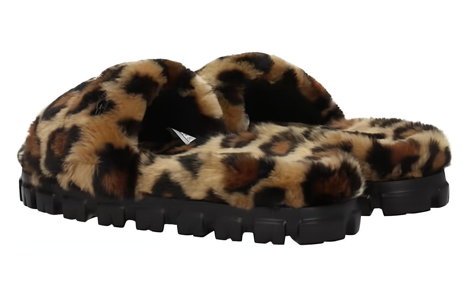 Lookbook (Women) UGG Cozetta Curly 'Animal Print' 1133050-NAT
